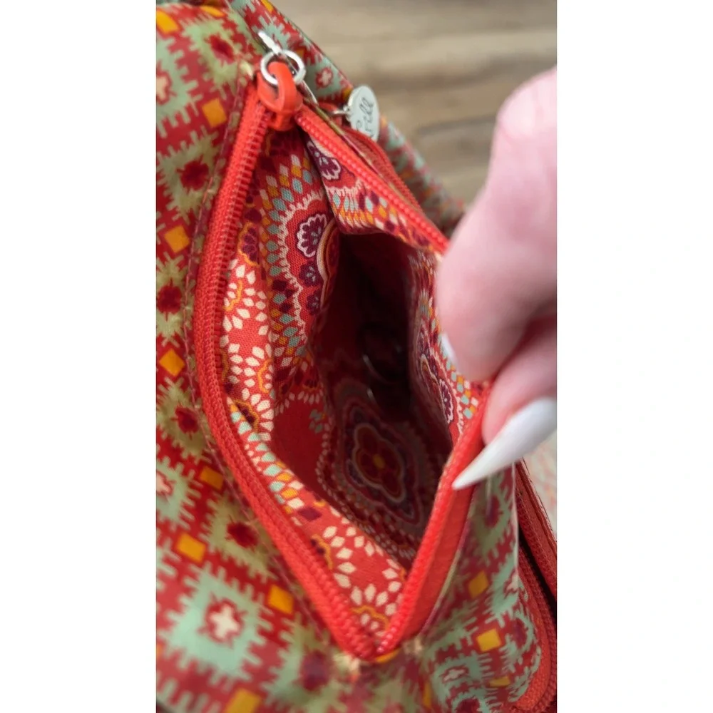 Vera Bradley Lylas Paprika Frill Backpack‎